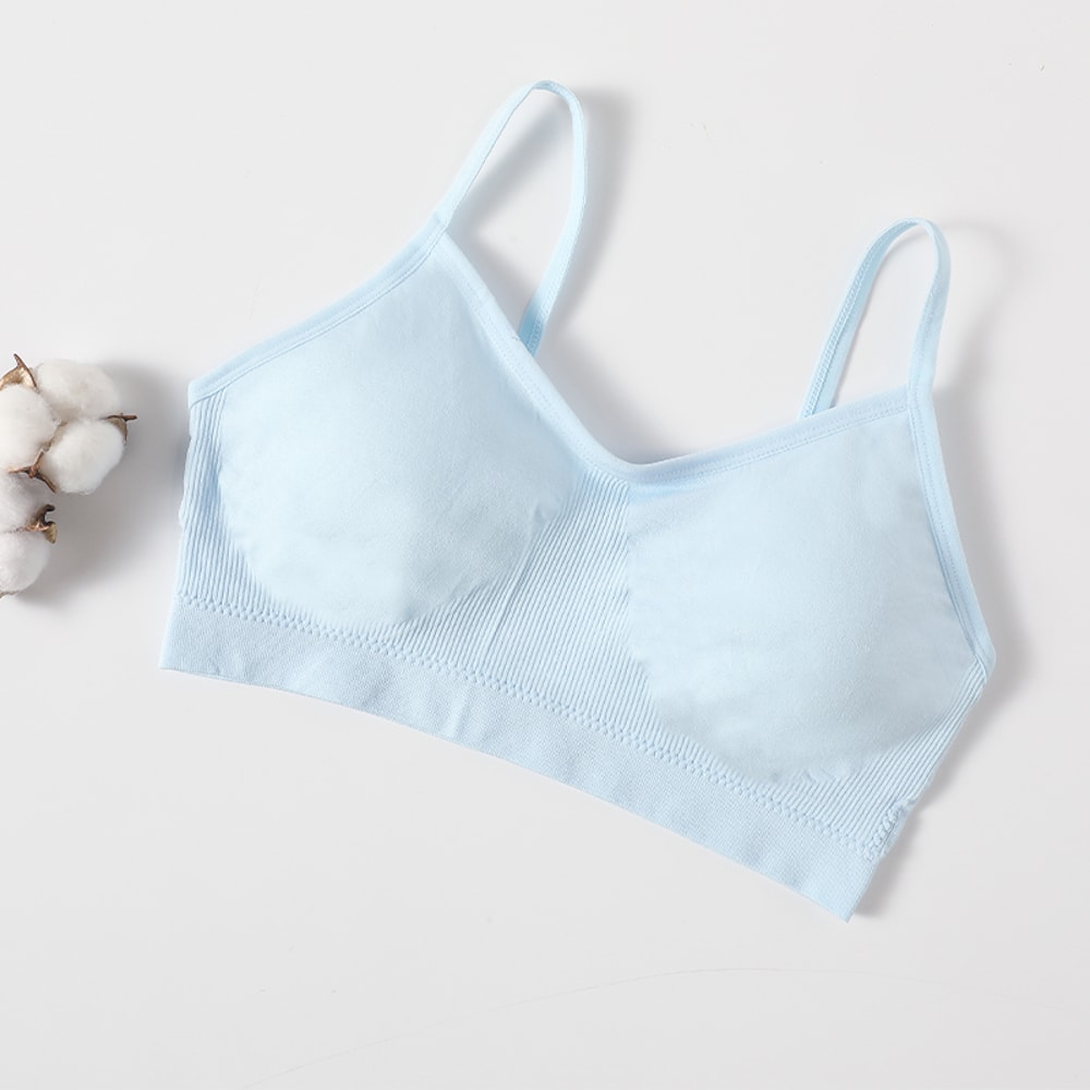 CloudComfort Seamless Wirefree Bra for Women Soft Support Sports Bralette