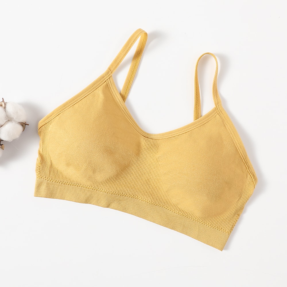 CloudComfort Seamless Wirefree Bra for Women Soft Support Sports Bralette