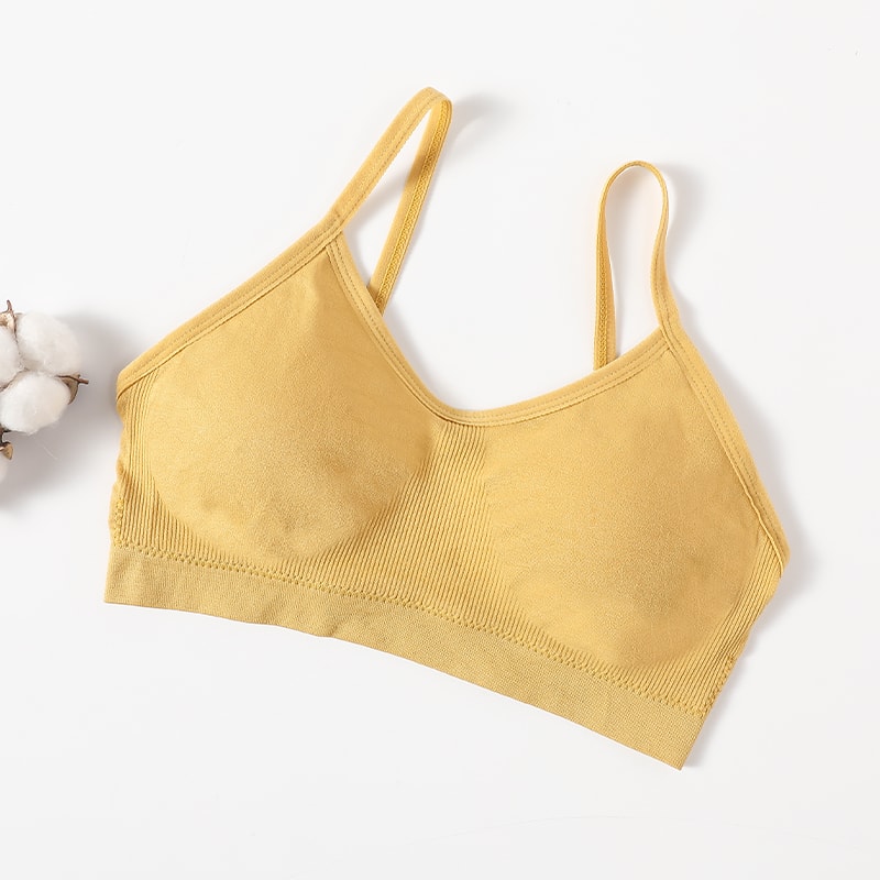 CloudComfort Seamless Wirefree Bra for Women Soft Support Sports Bralette