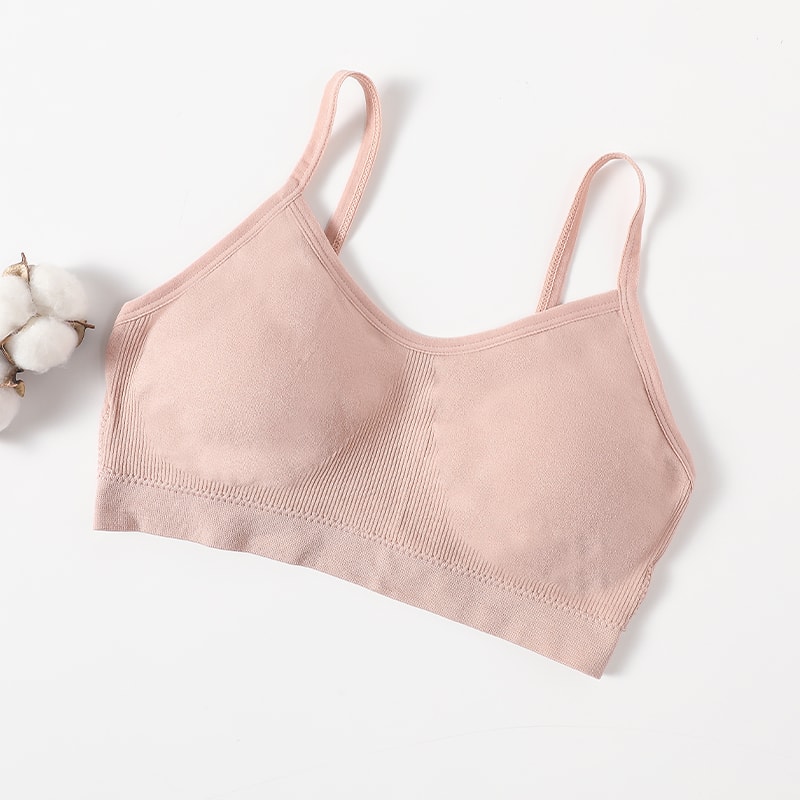 CloudComfort Seamless Wirefree Bra for Women Soft Support Sports Bralette