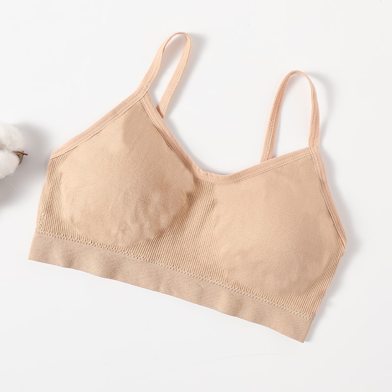 CloudComfort Seamless Wirefree Bra for Women Soft Support Sports Bralette