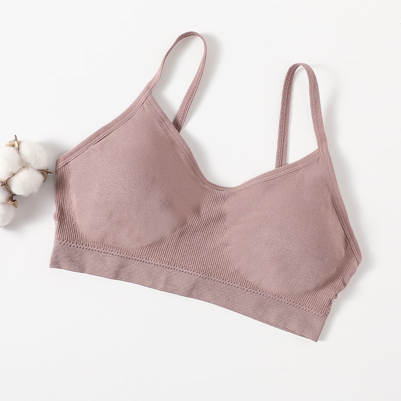 CloudComfort Seamless Wirefree Bra for Women Soft Support Sports Bralette