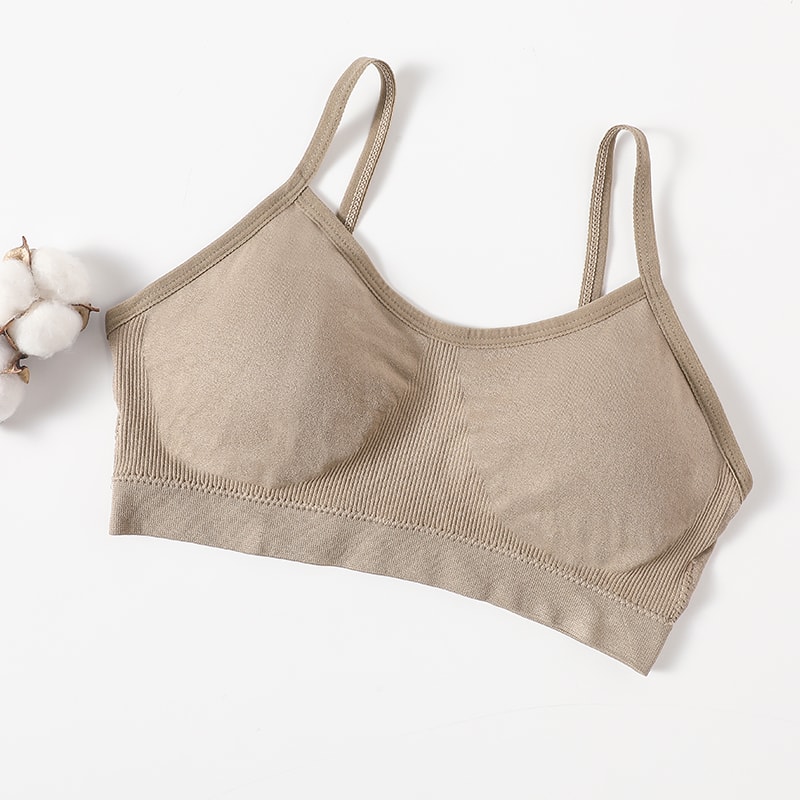 CloudComfort Seamless Wirefree Bra for Women Soft Support Sports Bralette
