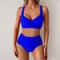 SunCurve Cross Strap High Waist Push Up Bikini Set For Women 11