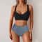SunCurve Cross Strap High Waist Push Up Bikini Set For Women 14