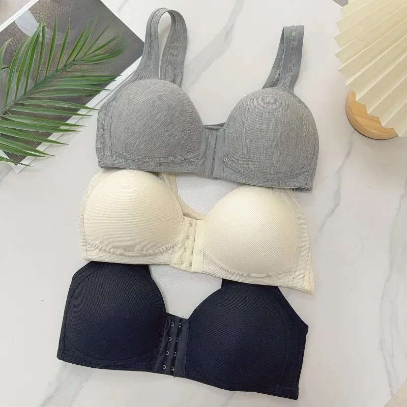 EaseLift Front Closure Comfort Bra For Women Lightweight Push Up Sleep Everyday Support 2