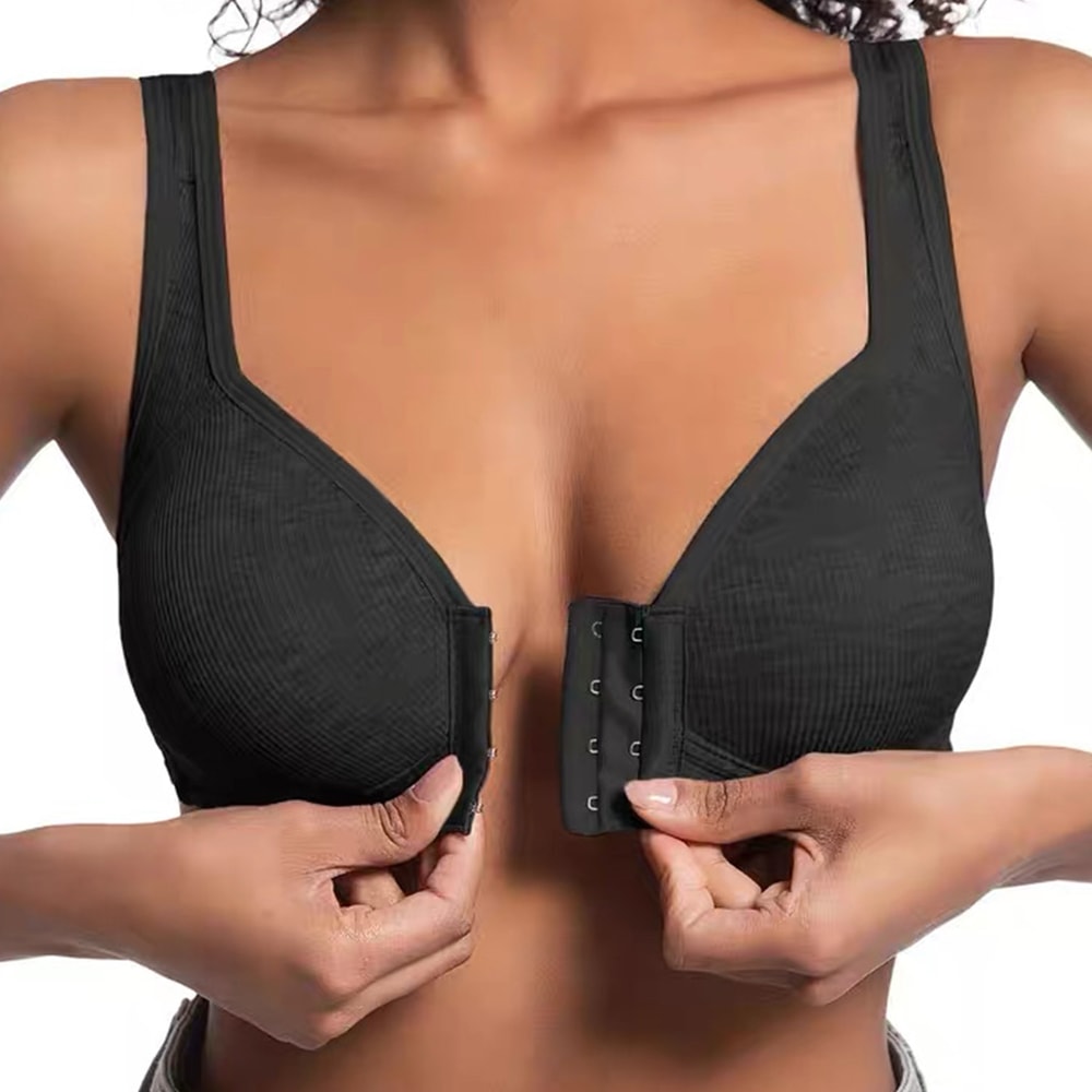 EaseLift Front Closure Comfort Bra For Women Lightweight Push Up Sleep Everyday Support 5