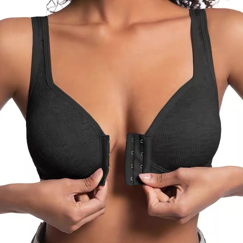 EaseLift Front Closure Comfort Bra For Women Lightweight Push Up Sleep Everyday Support 5