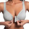 EaseLift Front Closure Comfort Bra For Women Lightweight Push Up Sleep Everyday Support 6