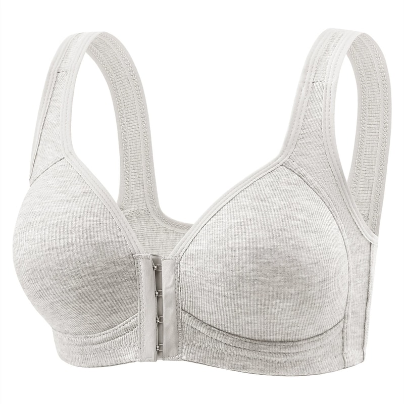 EaseLift Front Closure Comfort Bra For Women Lightweight Push Up Sleep Everyday Support 7