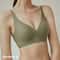 Seamless Deep V Push Up Bra for Women – Wireless Padded Bralette with Beauty Back Support