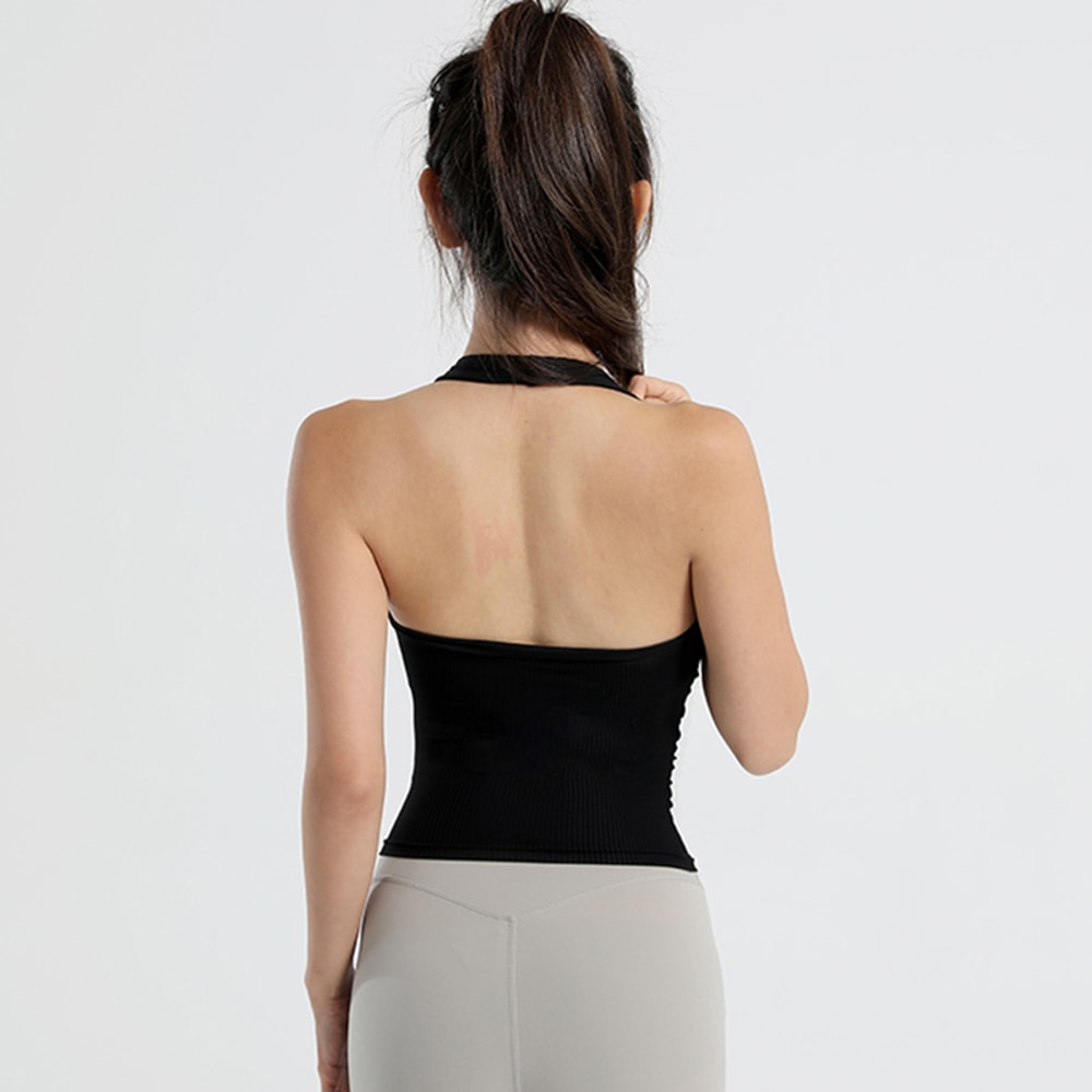 FlexLift Sports Bra Tank Top With BuiltIn Padding For Yoga Gym Training 0