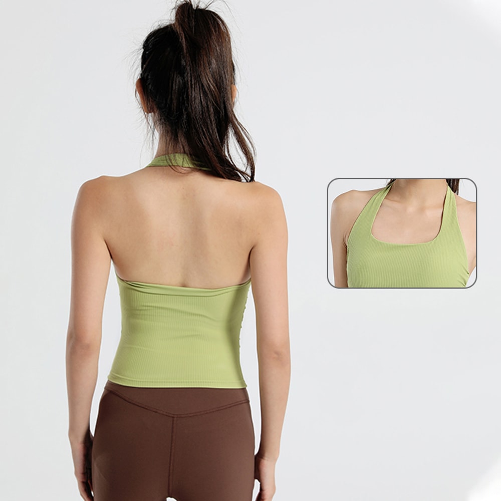 FlexLift Sports Bra Tank Top With BuiltIn Padding For Yoga Gym Training 5