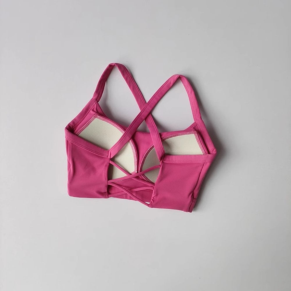 FlexLift CrossBack Sports Bra For Yoga Gym Everyday Comfort 2