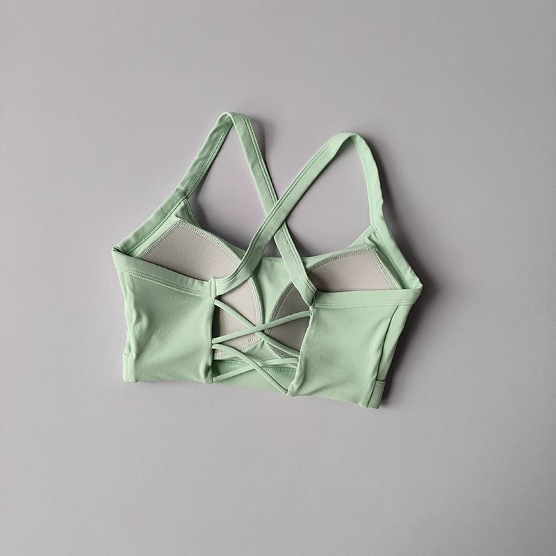 FlexLift CrossBack Sports Bra For Yoga Gym Everyday Comfort 8