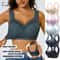 FallSweet Seamless Wireless Push Up Bra for Plus Size Women – Breathable Lace Comfort Bralette