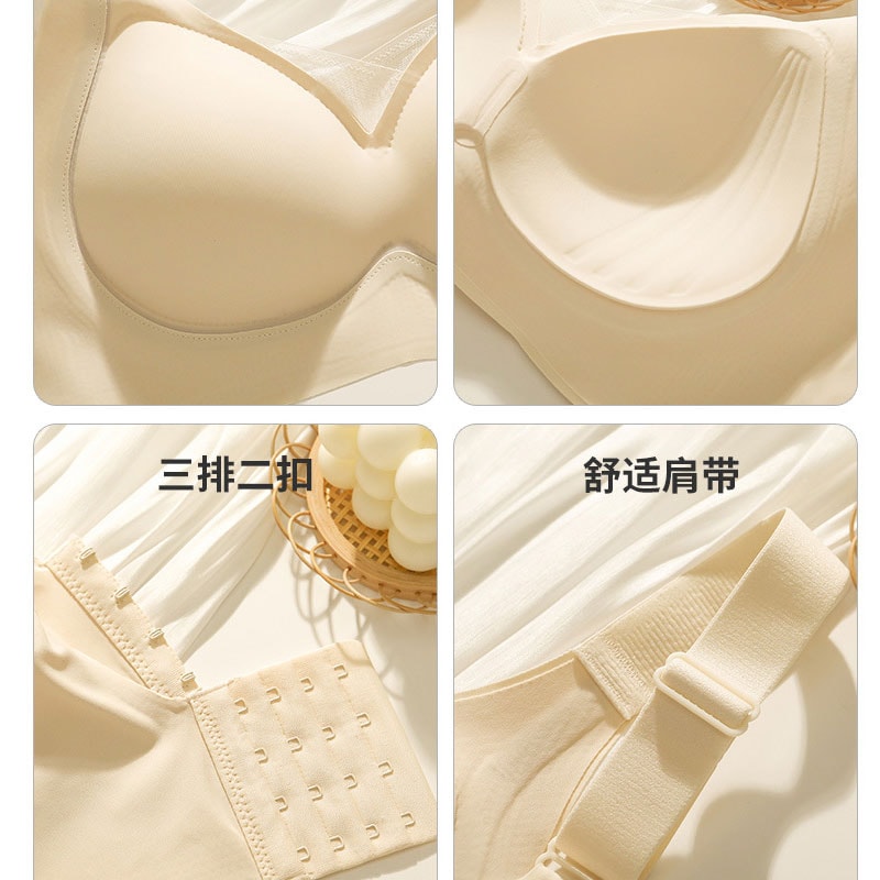 ComfortLift Seamless Minimizer Bra For Women Wireless Full Coverage Push Up Support 3
