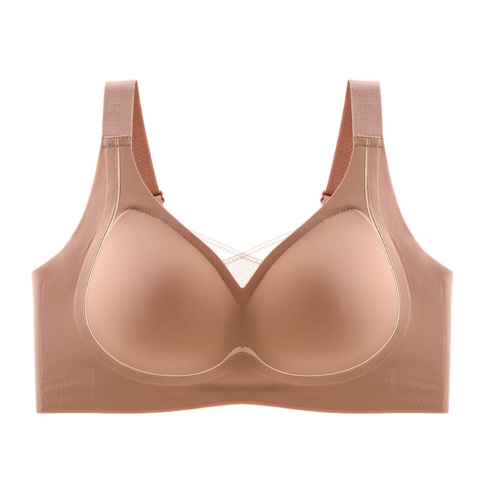 ComfortLift Seamless Minimizer Bra For Women Wireless Full Coverage Push Up Support 4