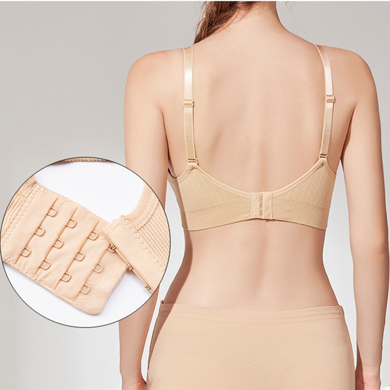 ComfortLatch Seamless Nursing Bra For Breastfeeding Moms Breathable Maternity Support Bra 2