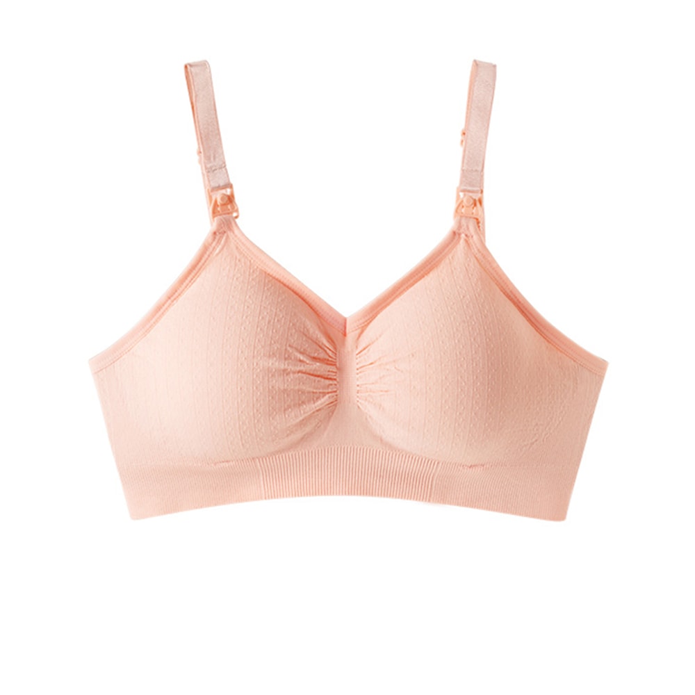 ComfortLatch Seamless Nursing Bra For Breastfeeding Moms Breathable Maternity Support Bra 12
