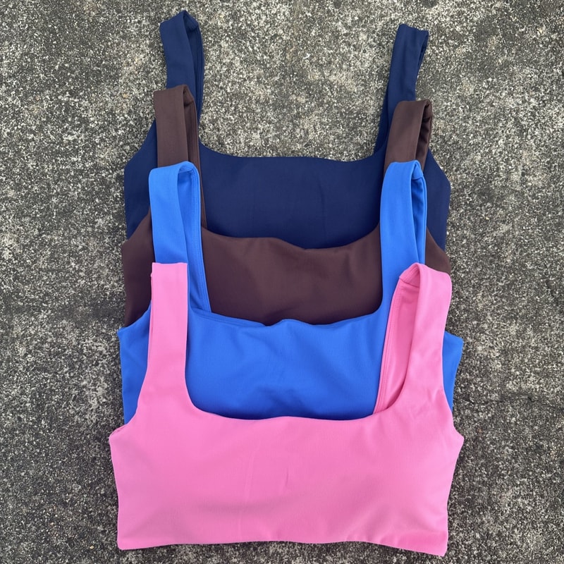 FlexBack Seamless Sports Bra For Women High Support Yoga Fitness Training Top 1