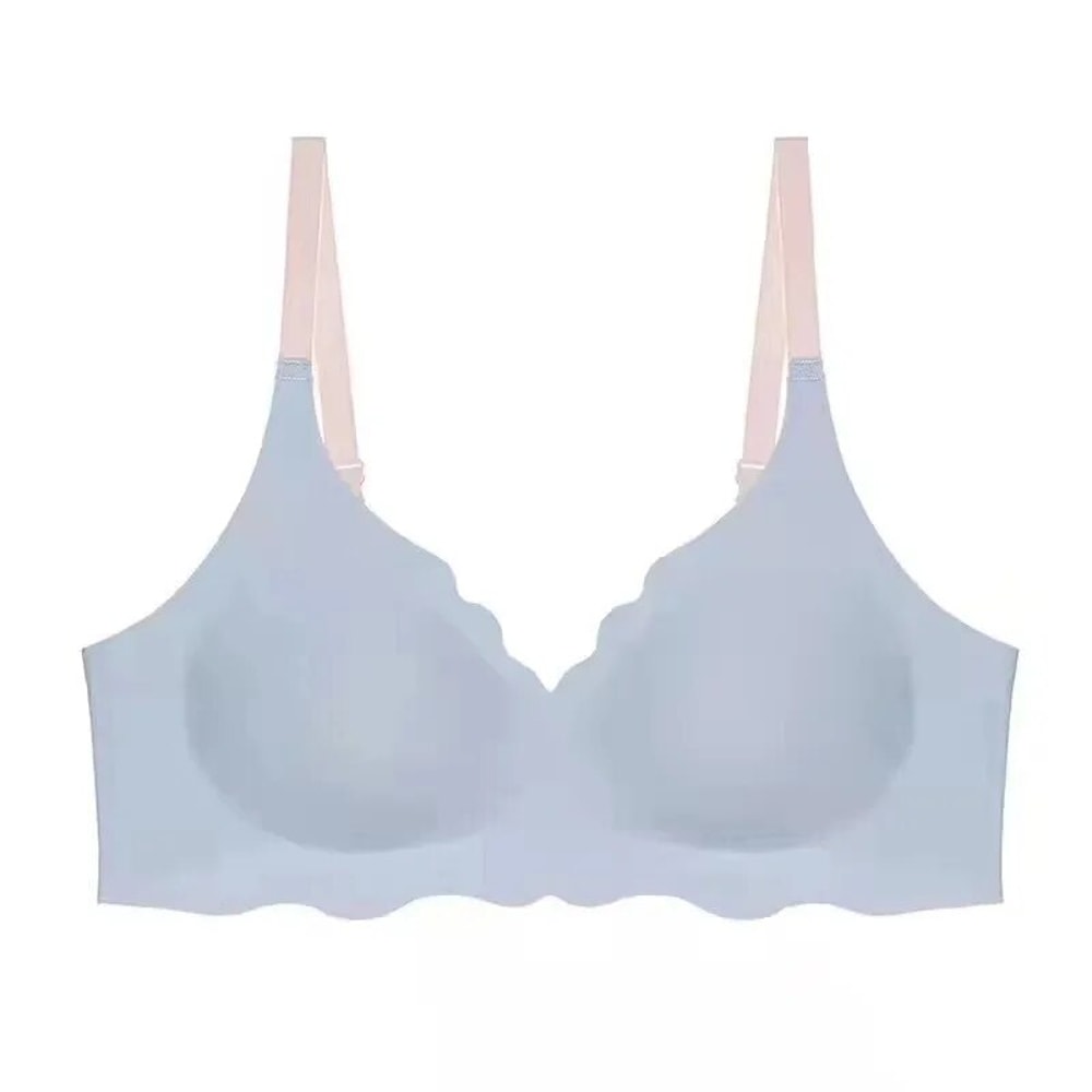 No Trace Top Womens Underwear No Steel Ring Pure Desire Comfortable Upper Support Sling Adjustable 2