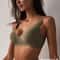 ComfortLift Seamless Wireless Push Up Bra For Women Deep V Padded Bralette 0