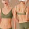 ComfortLift Seamless Wireless Push Up Bra For Women Deep V Padded Bralette 3