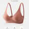 ComfortLift Seamless Wireless Push Up Bra For Women Deep V Padded Bralette 4