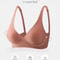 ComfortLift Seamless Wireless Push Up Bra For Women Deep V Padded Bralette 4