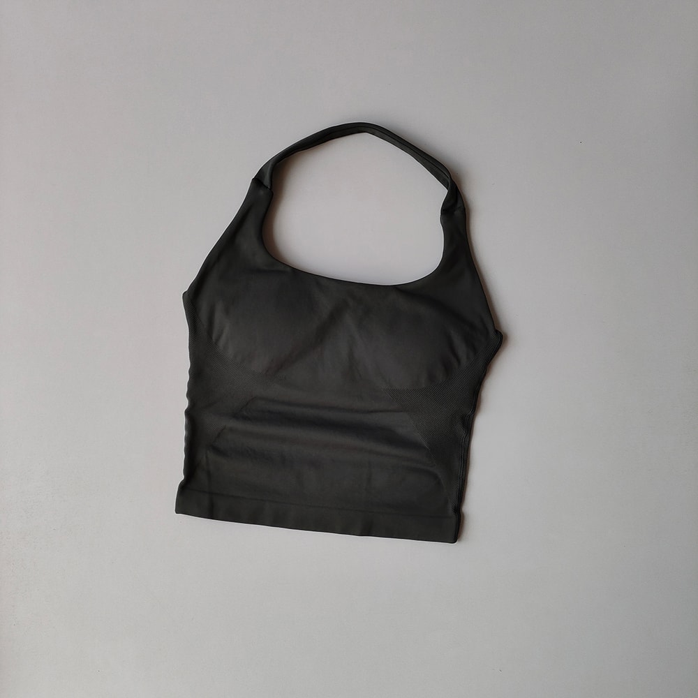 FlexCurve Backless Sports Bra For Women Breathable Yoga Top Gym Fitness Crop Bra 2