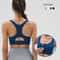 PowerZip High Impact Sports Bra for Women – Front Zipper Running, Yoga & Gym Support