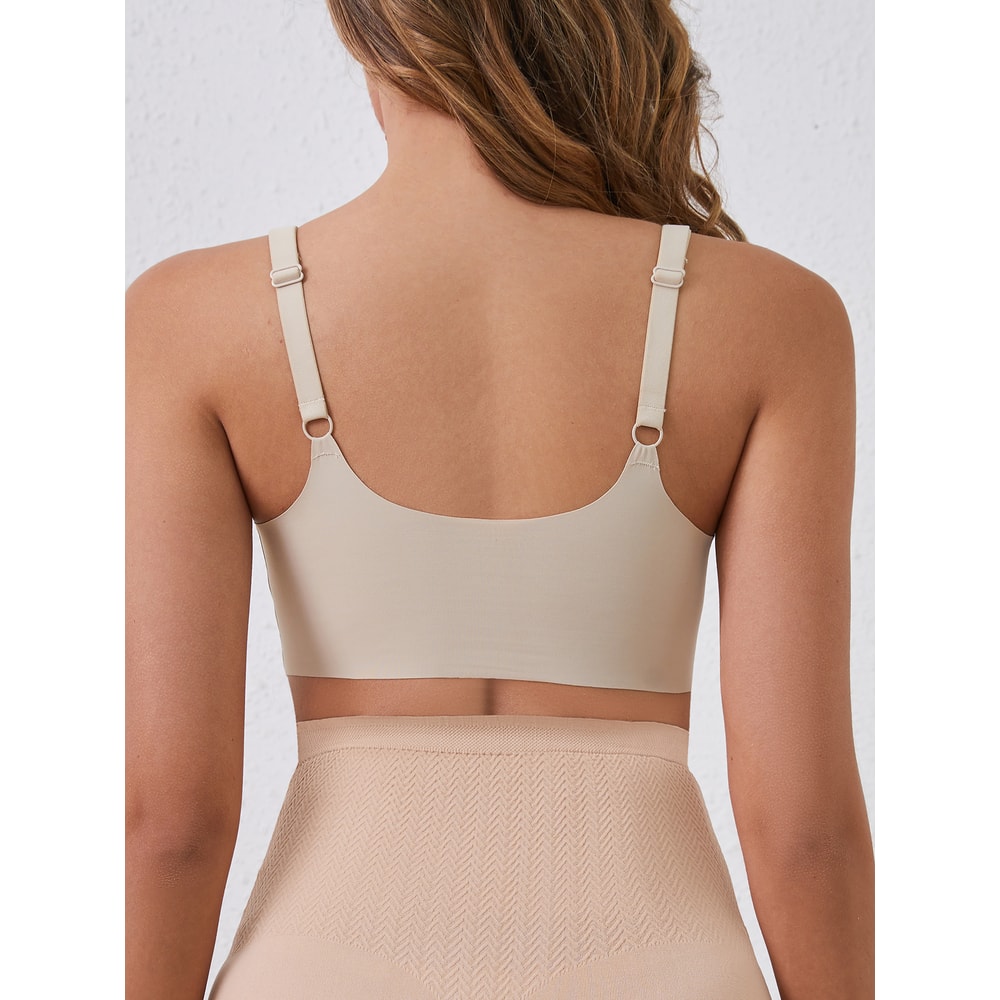 MomEase Seamless Maternity Nursing Bra – Wireless Comfort Bra for Pregnancy & Breastfeeding