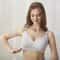 Plus Size Seamless Maternity Nursing Bra With Removable Pads Easy Feeding 3
