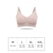 Plus Size Seamless Maternity Nursing Bra With Removable Pads Easy Feeding 5