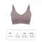 Plus Size Seamless Maternity Nursing Bra With Removable Pads Easy Feeding 9