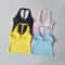 Womens Halter V Neck Sport Bra – Beautiful Back Yoga & Running Fitness Top