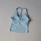 Womens Halter V Neck Sport Bra – Beautiful Back Yoga & Running Fitness Top