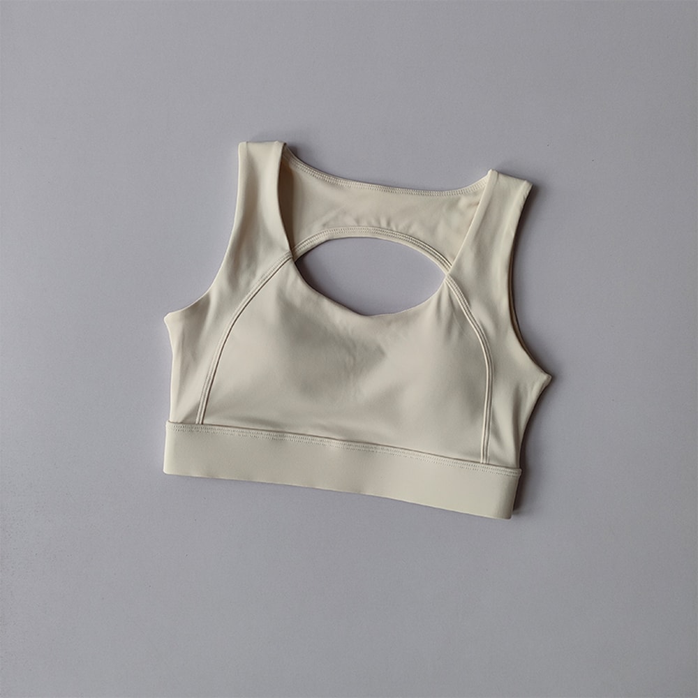 Premium High Support Running & Yoga Sports Bra – Anti Sagging Shockproof Fitness Top