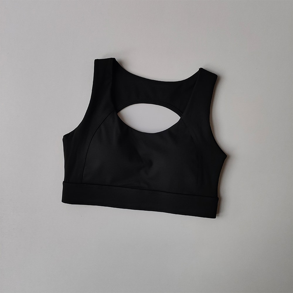 Premium High Support Running & Yoga Sports Bra – Anti Sagging Shockproof Fitness Top