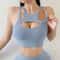 Sexy Women's Yoga Sports Bra – Breathable, Elastic, Removable Pad Top