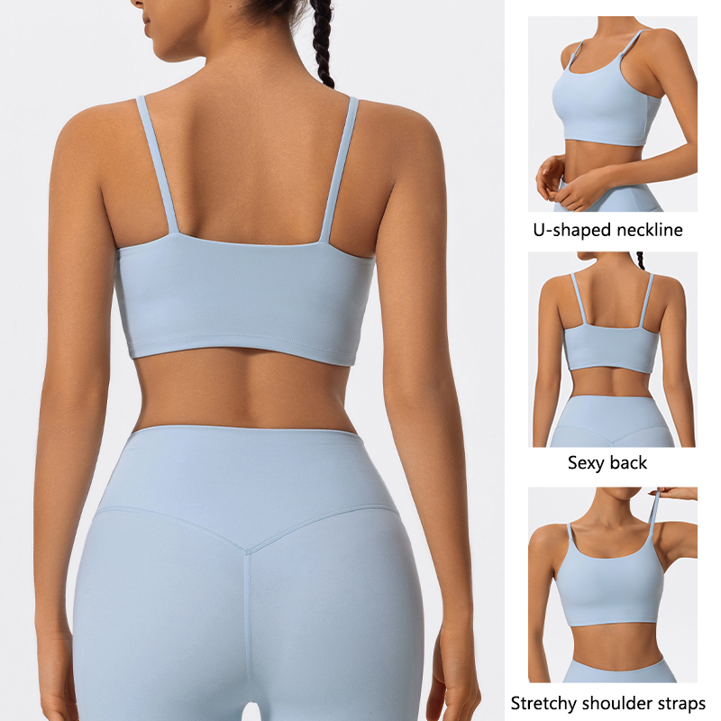 Premium Quick Dry Push Up Sports Bra Quick Dry Yoga Top For Women Breathable Gym Workout Fitness 1