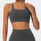 Premium Quick Dry Push Up Sports Bra Quick Dry Yoga Top For Women Breathable Gym Workout Fitness 8