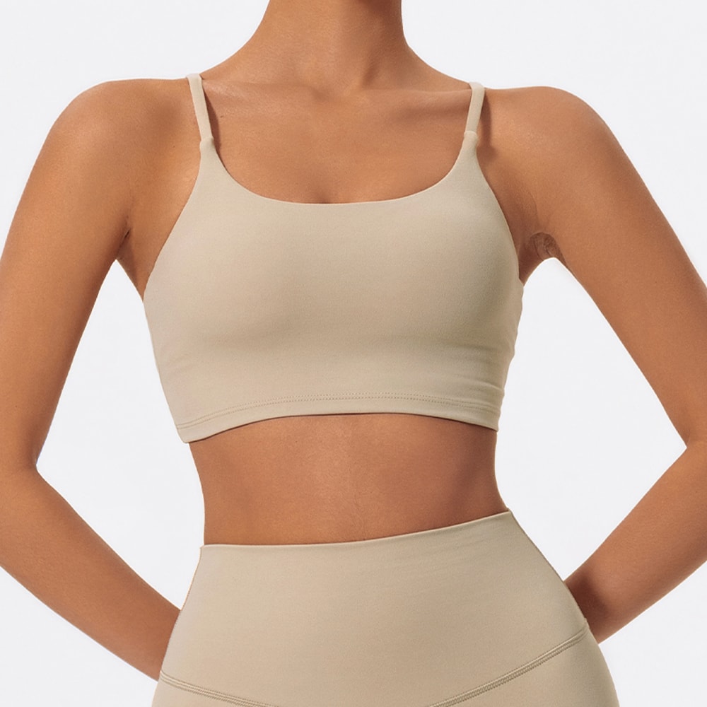 Premium Quick Dry Push Up Sports Bra Quick Dry Yoga Top For Women Breathable Gym Workout Fitness 10