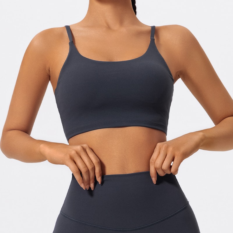 Premium Quick Dry Push Up Sports Bra Quick Dry Yoga Top For Women Breathable Gym Workout Fitness 11
