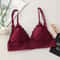 Floral Wireless Lace Bralette – Soft Push Up Bra for Women Comfort & Style