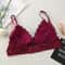 Floral Wireless Lace Bralette – Soft Push Up Bra for Women Comfort & Style