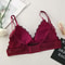 Floral Wireless Lace Bralette – Soft Push Up Bra for Women Comfort & Style
