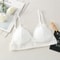 Floral Wireless Lace Bralette – Soft Push Up Bra for Women Comfort & Style