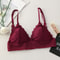 Floral Wireless Lace Bralette – Soft Push Up Bra for Women Comfort & Style